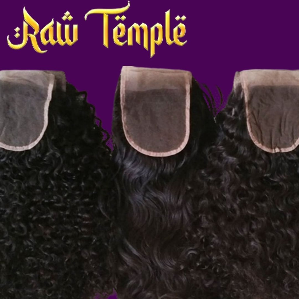 RAW TEMPLE 5X5 HD Closure