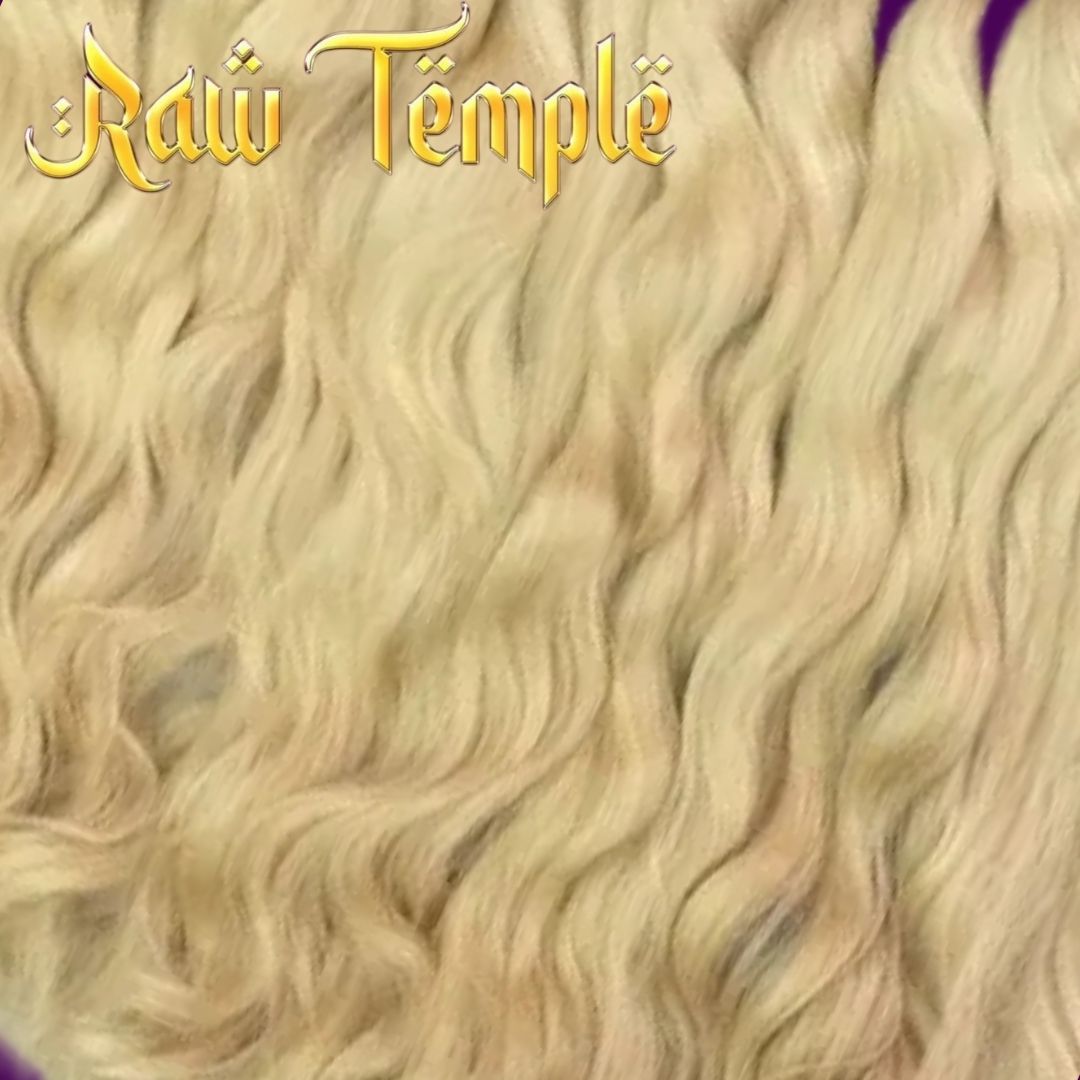 RAW TEMPLE Blonde Body Wave